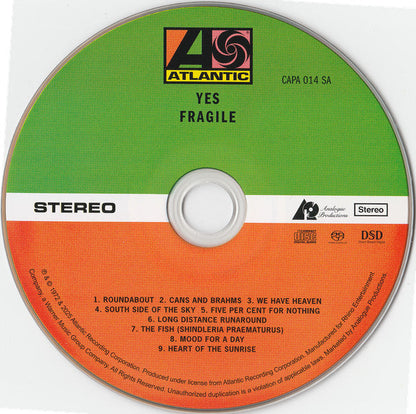 Fragile (SACD) | Mint (M) Mint (M)-