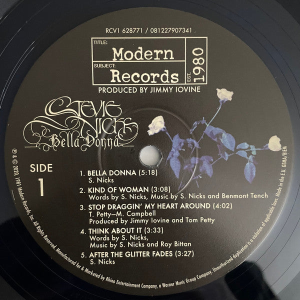 Bella Donna (BLUE VINYL - VMP) | Mint (M) Mint (M)-