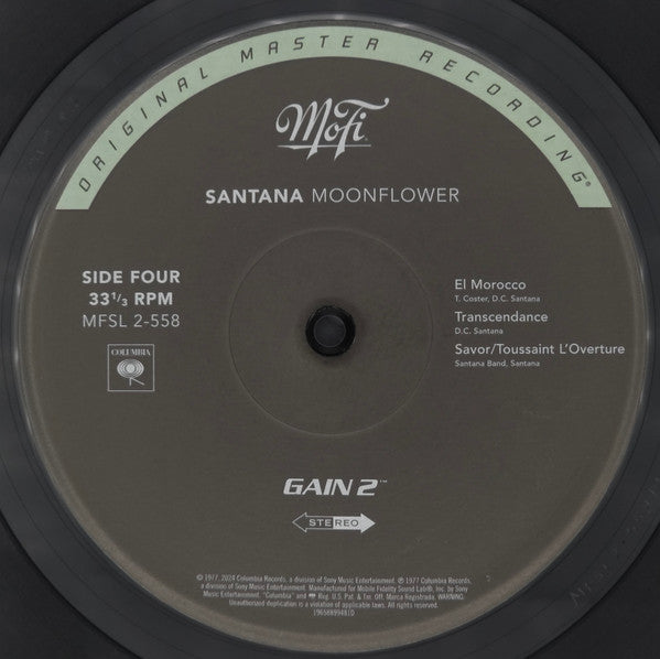Santana - Moonflower (MFSL 2xVINYL) | Mint (M) Mint (M)-