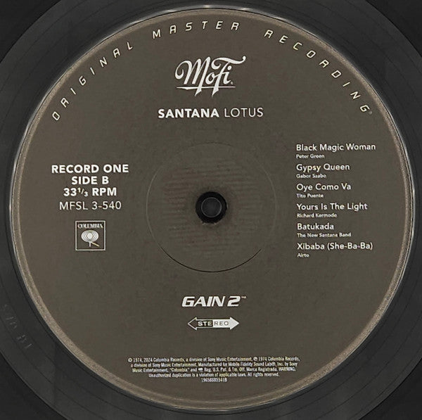 Lotus (3XLP MFSL) | Mint (M) Mint (M)-