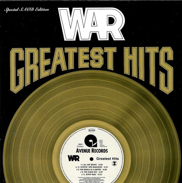 War - Greatest Hits (SACD) |-
