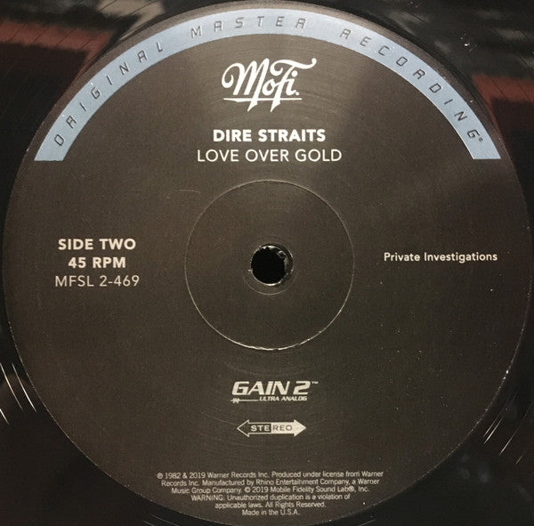 Love Over Gold *MFSL* | Mint (M) Mint (M)-