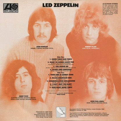 Led Zeppelin - Led Zeppelin: Deluxe Edition (180 GRAM VINYL) | Mint (M) Mint (M)-
