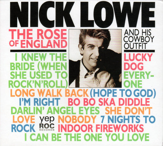 Nick Lowe And His Cowboy Outfit - The Rose Of England (CD) | Mint (M) Mint (M)-