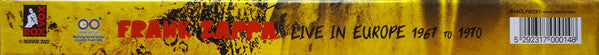 Frank Zappa - Live In Europe 1967 To 1970 (6XLP BOX* | Mint (M) Mint (M)-