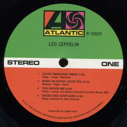 Led Zeppelin - Led Zeppelin: Deluxe Edition (180 GRAM VINYL) | Mint (M) Mint (M)-