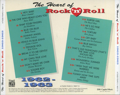 Various - The Heart Of Rock 'N' Roll - 1962-1963 *CD* | Mint (M) Mint (M)-