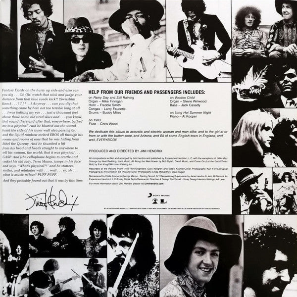 The Jimi Hendrix Experience - Electric Ladyland (180G 2xVINYL) | Mint (M) Mint (M)-