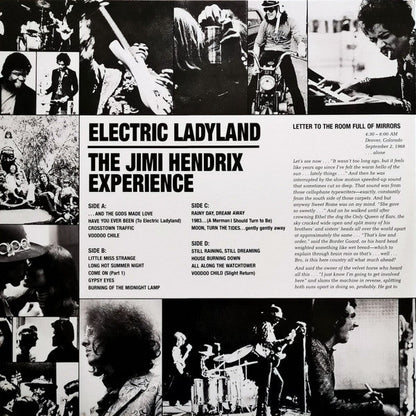 The Jimi Hendrix Experience - Electric Ladyland (180G 2xVINYL) | Mint (M) Mint (M)-