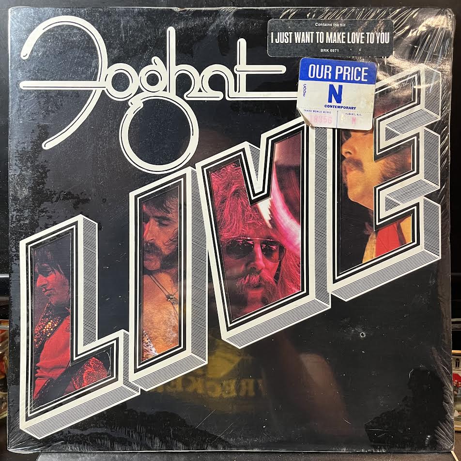 Foghat - Live (VINYL) | Mint (M) Near Mint (NM)-