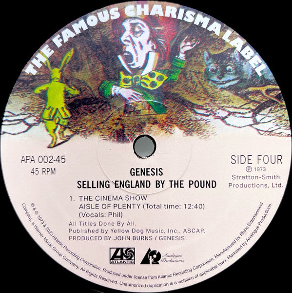 Genesis - Selling England By The Pound *ANALOGUE* | Mint (M) Mint (M)-