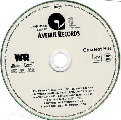 War - Greatest Hits (SACD) |-