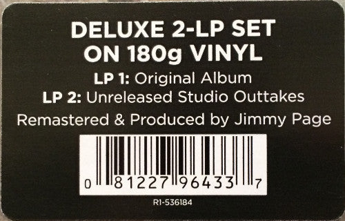Led Zeppelin - Untitled: Deluxe Edition (180 GRAM VINYL) | Mint (M) Mint (M)-