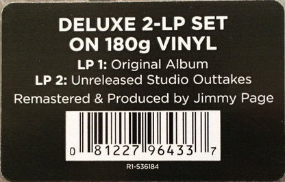 Led Zeppelin - Untitled: Deluxe Edition (180 GRAM VINYL) | Mint (M) Mint (M)-
