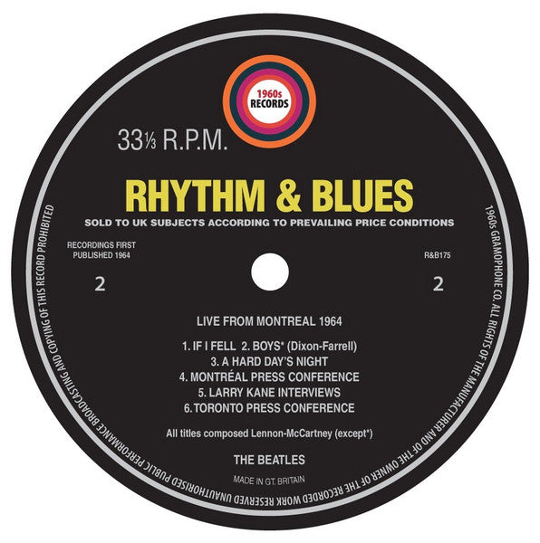The Beatles - Live From Canada 1964: Montréal September 8th (VINYL) |-