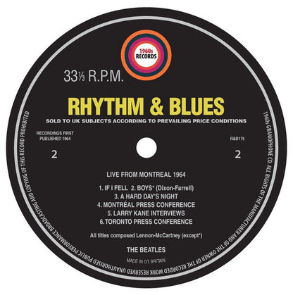 The Beatles - Live From Canada 1964: Montréal September 8th (VINYL) |-