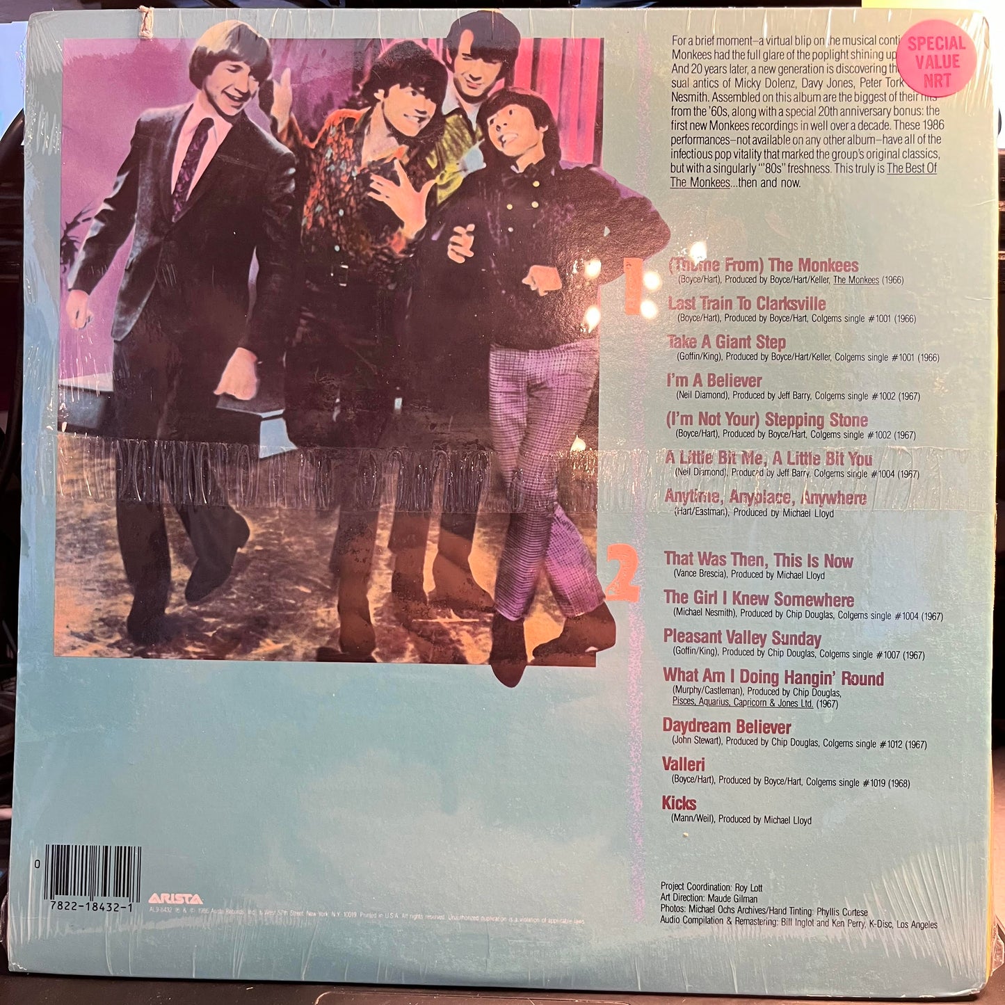 Then & Now... The Best Of The Monkees *SEALED* | Mint (M) Near Mint (NM)-