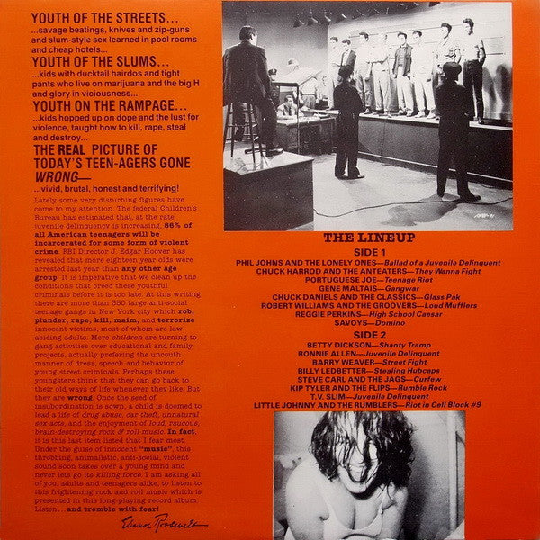 Teen-Age Riot! (50,000,000 Delinquents Can't Be Wrong!!!)(VINYL) |-