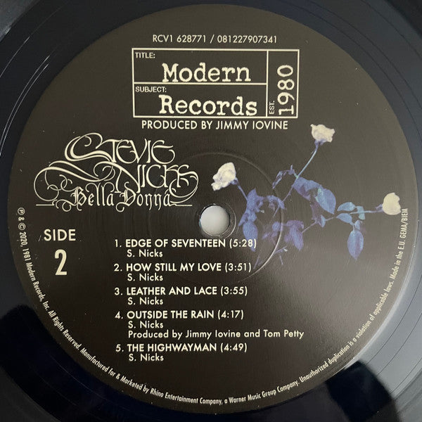 Bella Donna (BLUE VINYL - VMP) | Mint (M) Mint (M)-