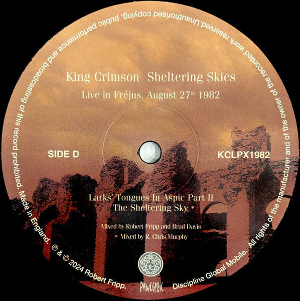 Sheltering Skies (Live In Fréjus, August 27th 1982) (VINYL) | Mint (M) Mint (M)-