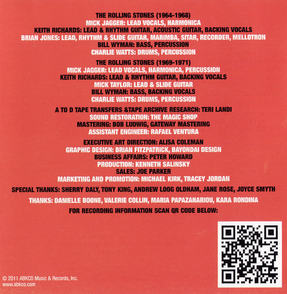 The Very Best Of The Rolling Stones 1964-1971 (CD) | Mint (M) Near Mint (NM)-