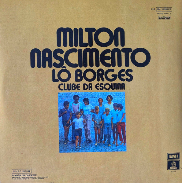 Milton Nascimento - Clube Da Esquina (VINYL 2xLP UNO) | Mint (M) Mint (M)-