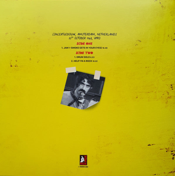Frank Zappa - Live In Europe 1967 To 1970 (6XLP BOX* | Mint (M) Mint (M)-