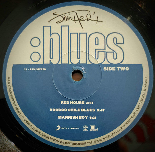Jimi Hendrix - Blues (180g 2xVINYL - IMPORT) | Mint (M) Mint (M)-