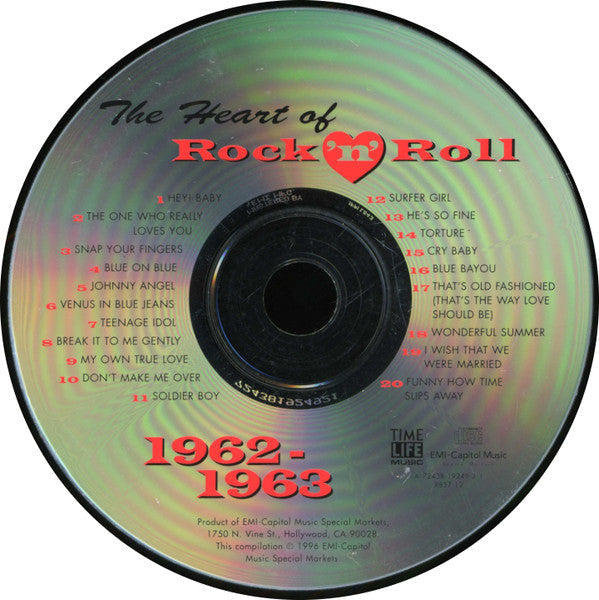 Various - The Heart Of Rock 'N' Roll - 1962-1963 *CD* | Mint (M) Mint (M)-