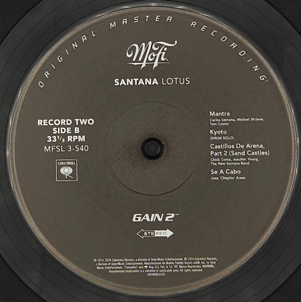 Lotus (3XLP MFSL) | Mint (M) Mint (M)-