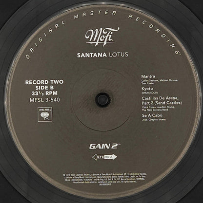 Lotus (3XLP MFSL) | Mint (M) Mint (M)-