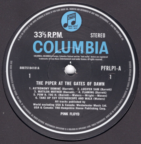 Pink Floyd - The Piper At The Gates Of Dawn (VINYL) | Mint (M) Mint (M)-