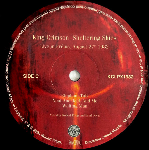 Sheltering Skies (Live In Fréjus, August 27th 1982) (VINYL) | Mint (M) Mint (M)-