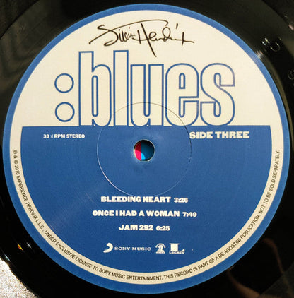 Jimi Hendrix - Blues (180g 2xVINYL - IMPORT) | Mint (M) Mint (M)-
