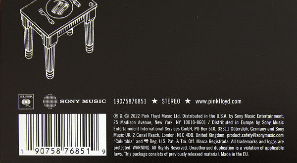 Pink Floyd - Animals (2018 Remix)(VINYL) | Mint (M) Mint (M)-