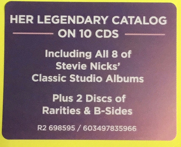 Stevie Nicks - Complete Studio Albums & Rarities (CD BOX SET) | Mint (M) Mint (M)-
