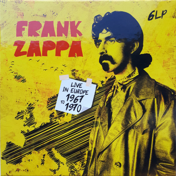 Frank Zappa - Live In Europe 1967 To 1970 (6XLP BOX* | Mint (M) Mint (M)-