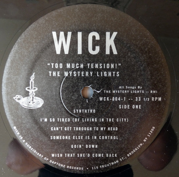 The Mystery Lights - Too Much Tension! (VINYL) |-