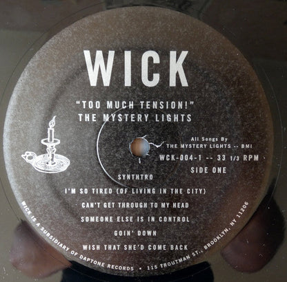 The Mystery Lights - Too Much Tension! (VINYL) |-