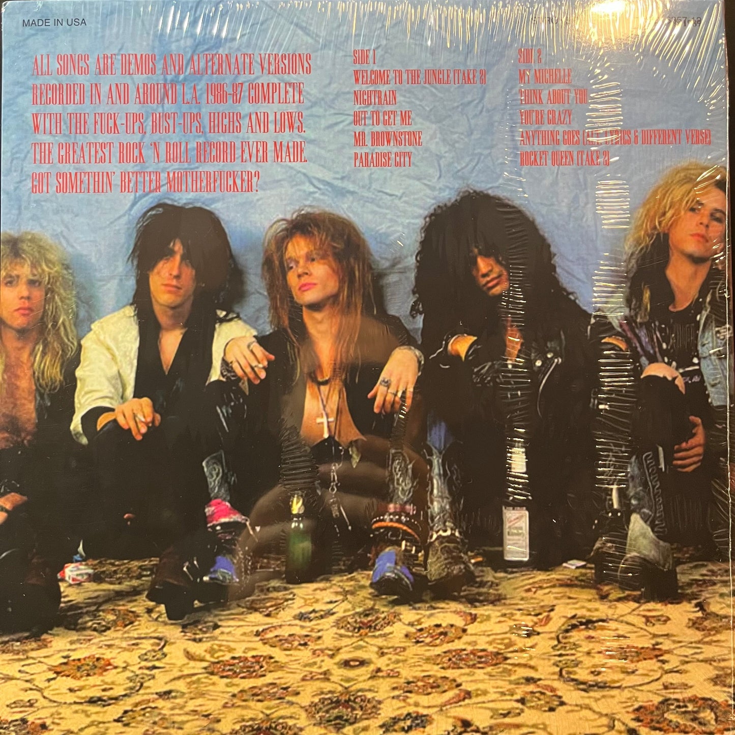 Guns N' Roses - Appetite For Destruction (PROMO VINYL) | Mint (M) Mint (M)-
