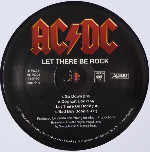 Let There Be Rock (VINYL) | Mint (M) Mint (M)-