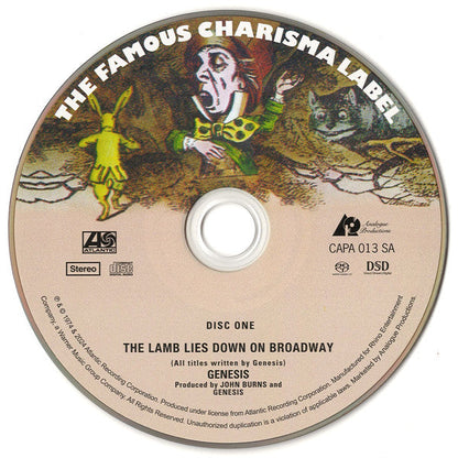 Genesis - The Lamb Lies Down On Broadway (SACD) | Mint (M) Mint (M)-
