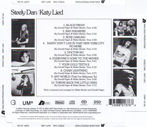 Katy Lied (SACD) | Mint (M) Mint (M)-