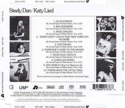 Katy Lied (SACD) | Mint (M) Mint (M)-