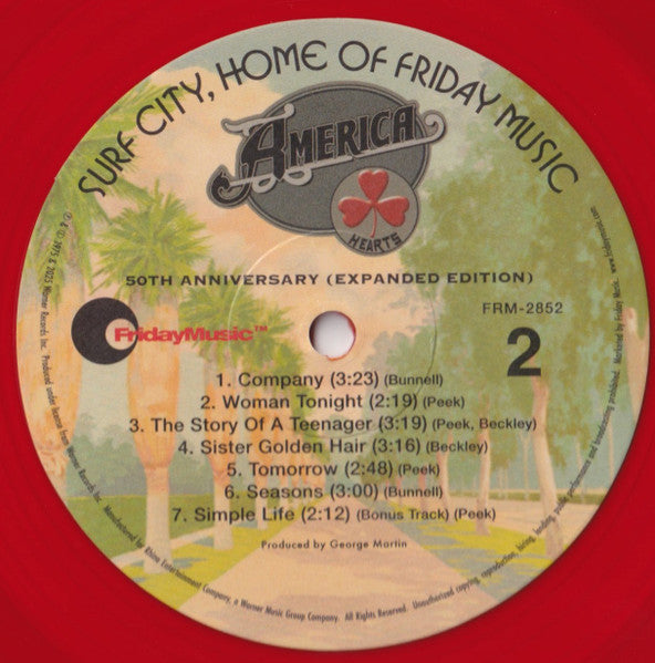 America (2) - Hearts (BF RSD 2025 VINYL) |-