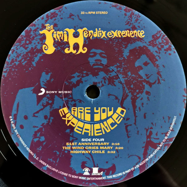 The Jimi Hendrix Experience - Are You Experienced (180G 2xVINYL) | Mint (M) Mint (M)-
