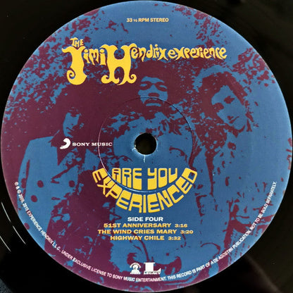 The Jimi Hendrix Experience - Are You Experienced (180G 2xVINYL) | Mint (M) Mint (M)-