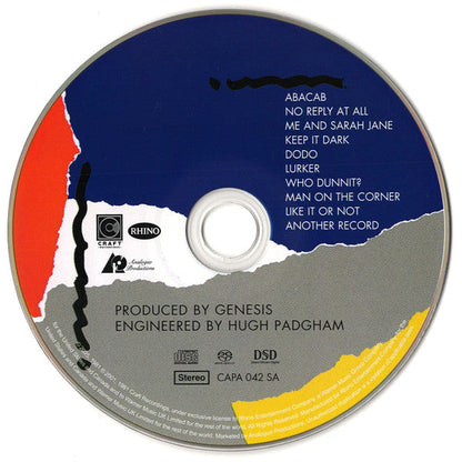 Genesis - Abacab (SACD) | Mint (M) Mint (M)-