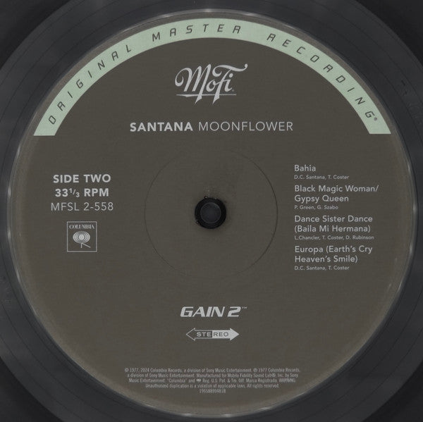 Santana - Moonflower (MFSL 2xVINYL) | Mint (M) Mint (M)-