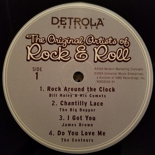 Various - Detrola Presents The Original Artists Of Rock & Roll (VINYL) | Mint (M) Mint (M)-